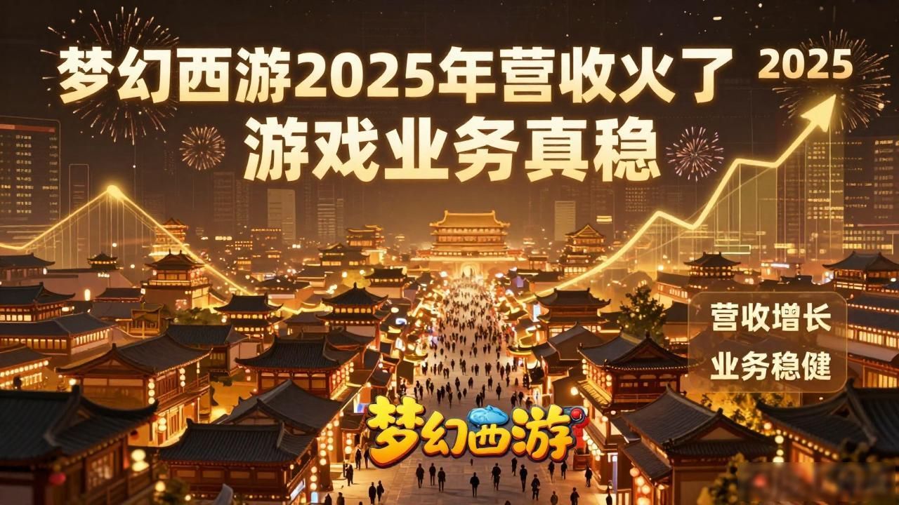 梦幻西游端游营收_梦幻西游2025年营收超预期，游戏业务收益稳定_梦幻西游营收