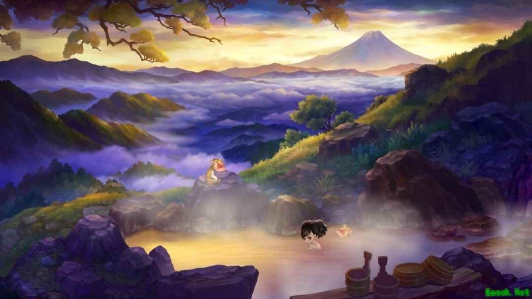 胧村正怪奇谭公开温泉场景新画面,4K重制版优化操作与体验