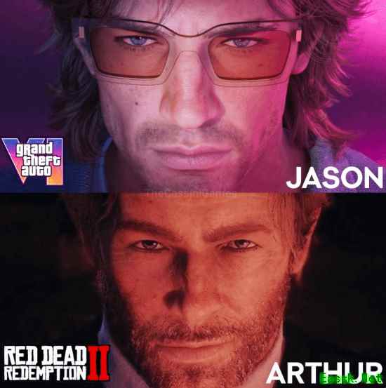 《GTA6》男主是《荒野大镖客2》亚瑟后代？粉丝太能猜