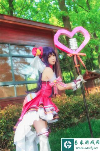 王者荣耀少女COS：甜美可口~偶像歌手王昭君