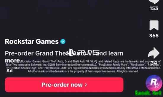 《GTA6》油管&TikTok宣发仅推PS5版 XBOX:那我走?