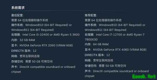 灰烬之城推64GB内存配置引争议：内存涨价潮下玩家负担加重