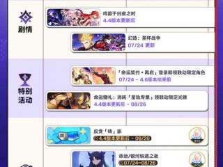 《崩坏:星穹铁道》4.4版本「鸣笛于归寂之时」版本攻略