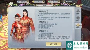 镇魔曲手游比翼双飞燕 结婚玩法细节剖析