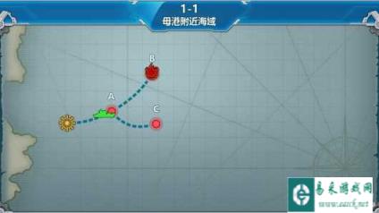 战舰少女母港附近海域作战心得