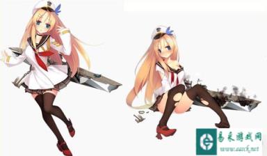 战舰少女新萌主来袭 冠军萨拉托加立绘资料