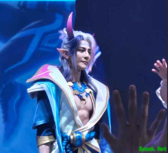 汪东城Cos灵魂莲华厄斐琉斯亮相ChinaJoy 2026引热议