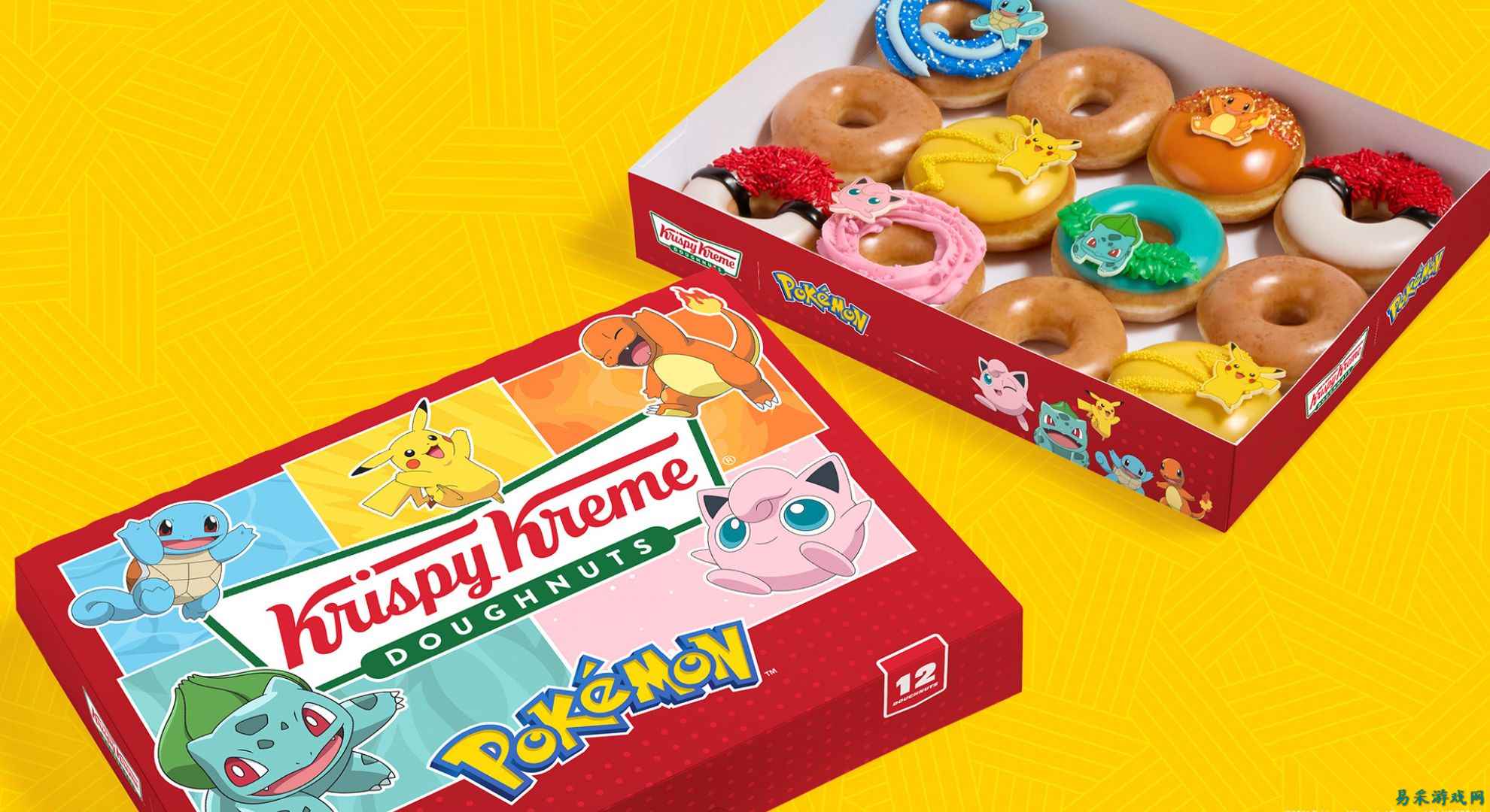Krispy Kreme 将推出 6 款全新 宝可梦传说:阿尔宙斯 主题甜甜圈