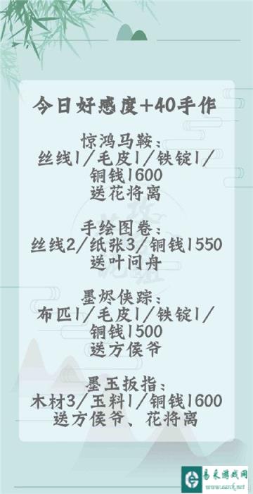 遇见逆水寒3月11日手作攻略 手作cp答案揭晓