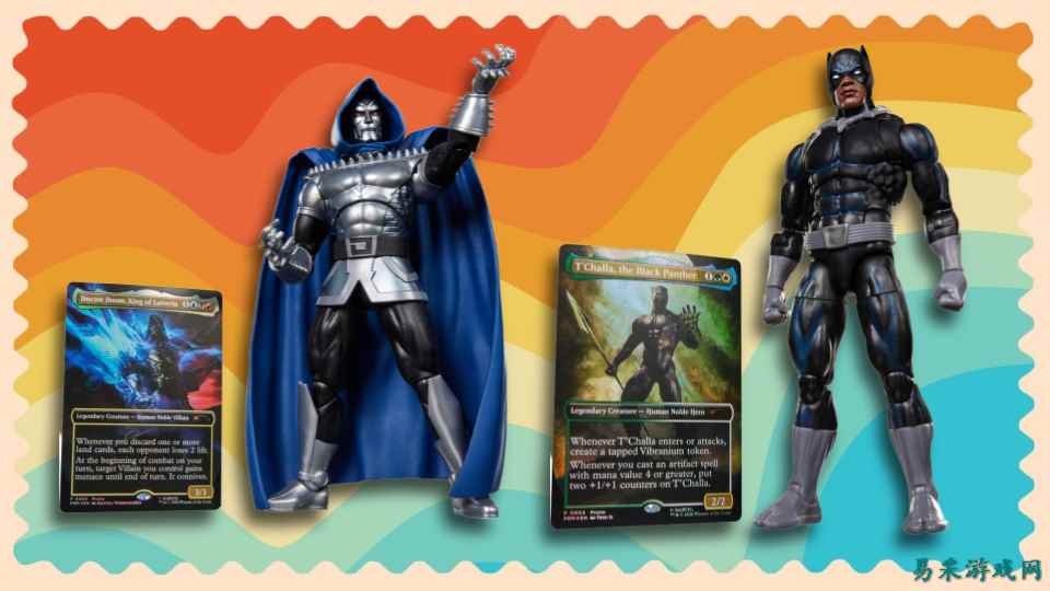 新款 Marvel Legends 系列人偶将附赠一张异画 MTG 卡牌