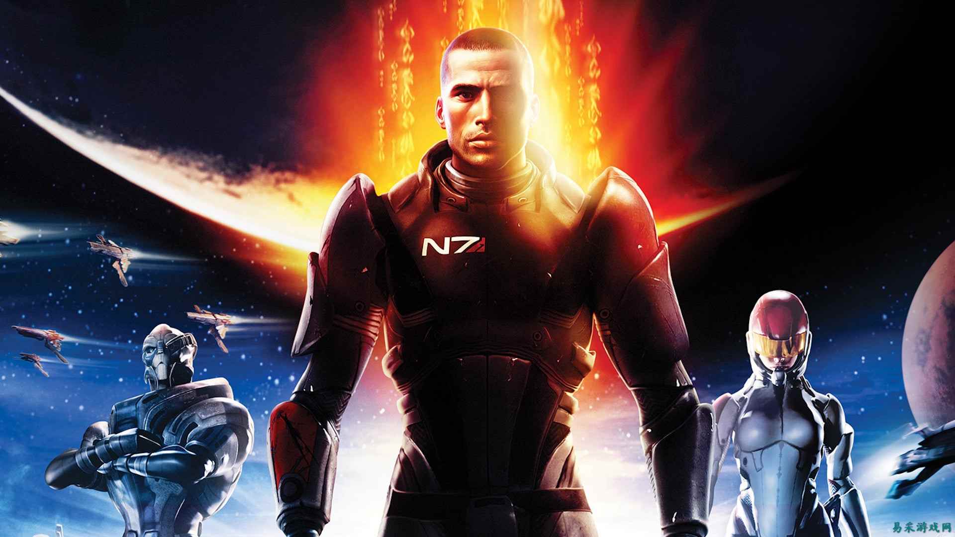 初代《Mass Effect》毫无疑问是三部曲中剧情最出色的作品。