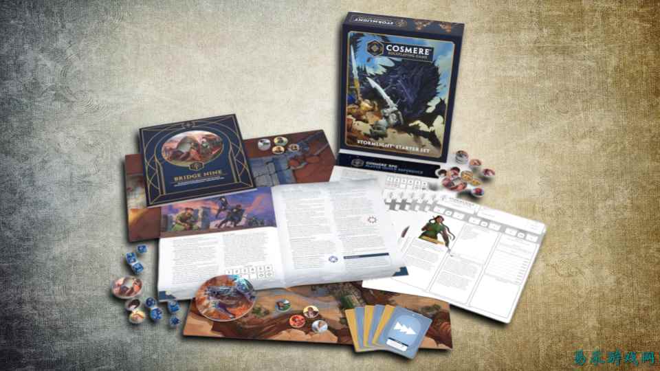 布兰登·桑德森的 Cosmere RPG Starter Set 现已在 Target 零售店开售