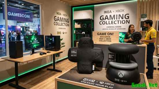 宜家携手Xbox推游戏主题家居系列，2026科隆游戏展首发