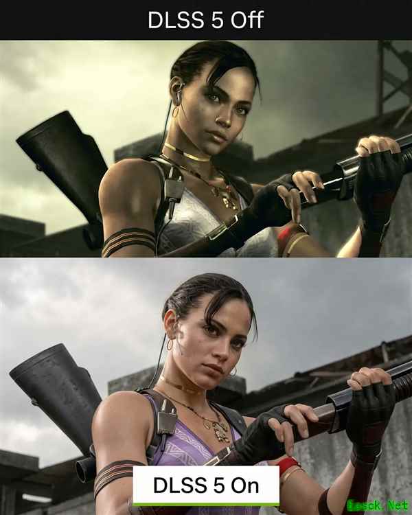 DLSS5赋能老游戏视觉重生:玩家魔改生化危机5实现4K光追重制