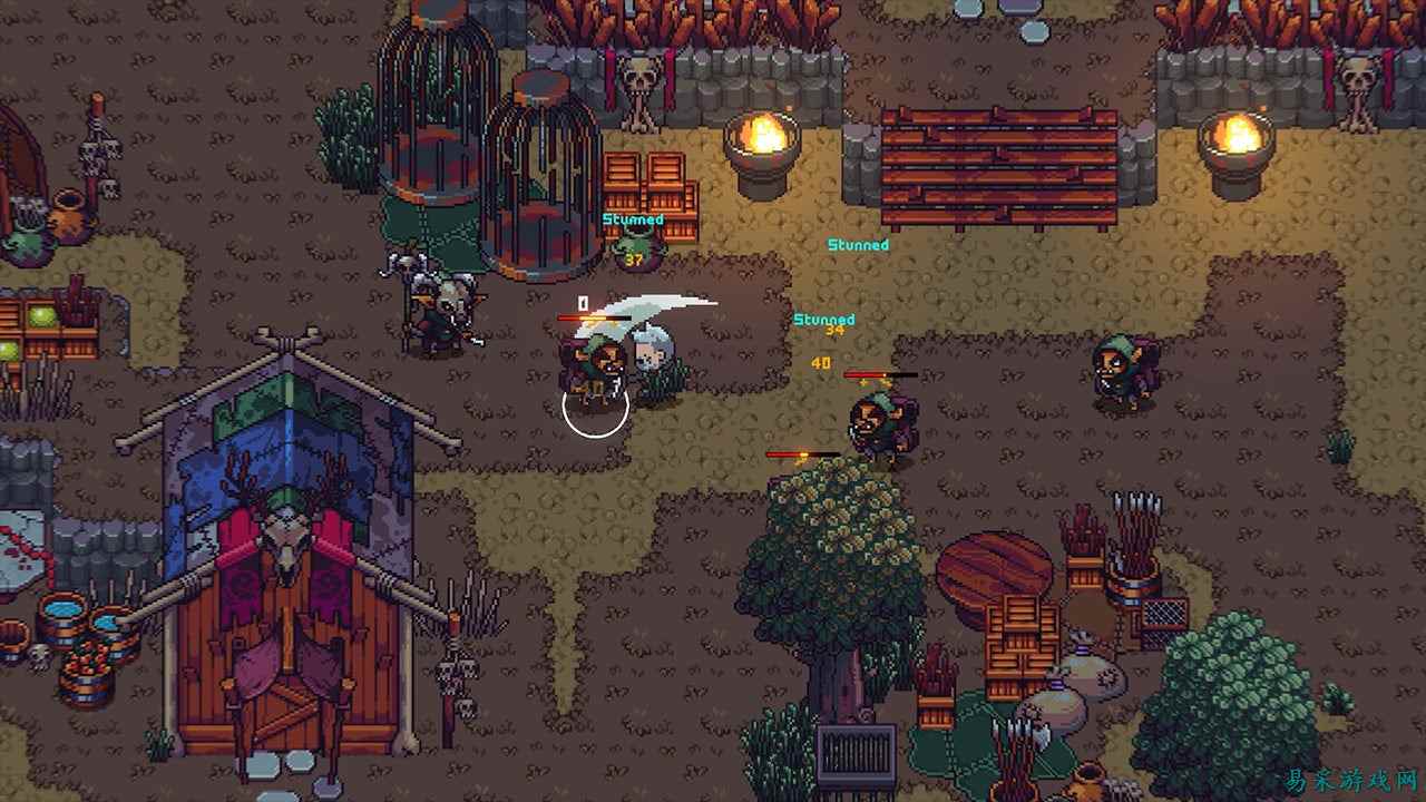 Emberville 巧妙融合了 星露谷物语 与 暗黑破坏岛 的魅力 | IGN 前瞻