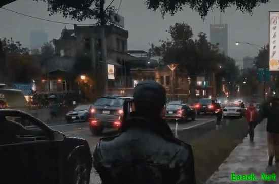 《看门狗》想象中的自己 Mod加DLSS5 12年老游复活