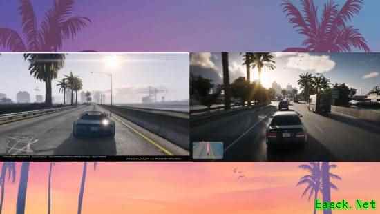 《GTA6》画质十年对比 光影材质飞跃