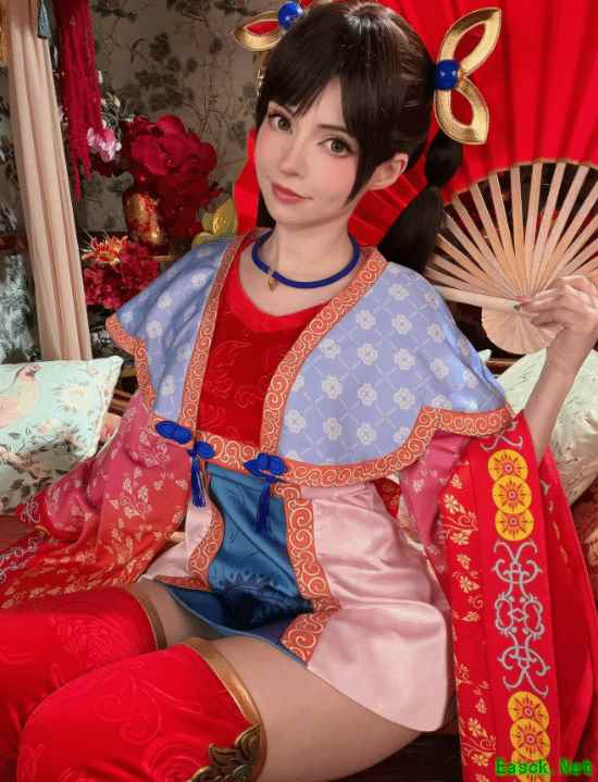 Coser PeachMilky晒真·三国无双2大乔写真,引爆玩家情怀与系列渊源