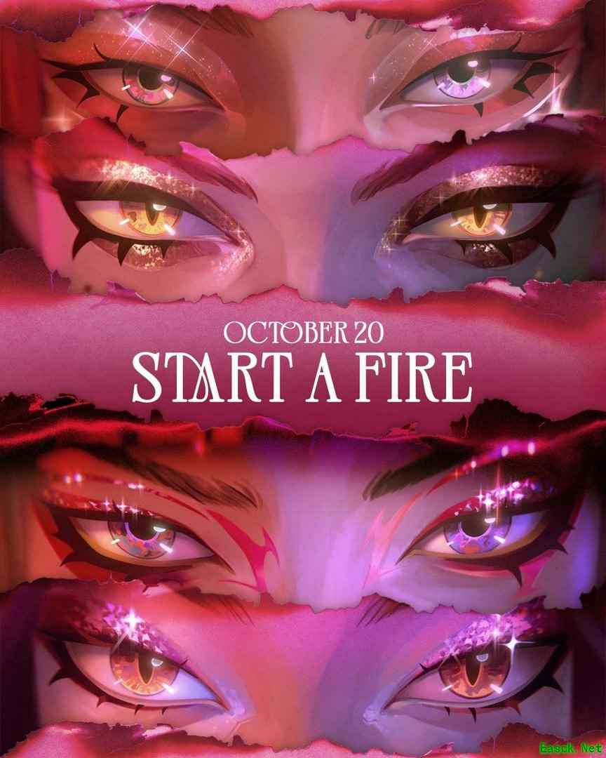 K/DA神秘新曲Start A Fire或将10月20日发布,引爆全球总决赛前夜
