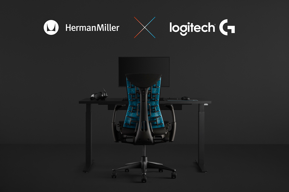 罗技G携手Herman Miller联合改进Embody座椅设计以满足玩家和主播的需求
